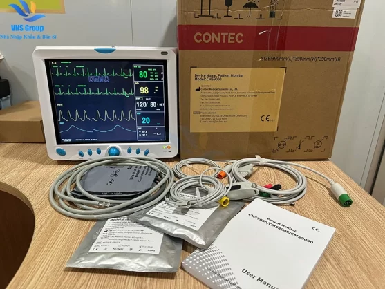 Máy Theo Dõi Bệnh Nhân 5 Thông Số Contec CMS9000