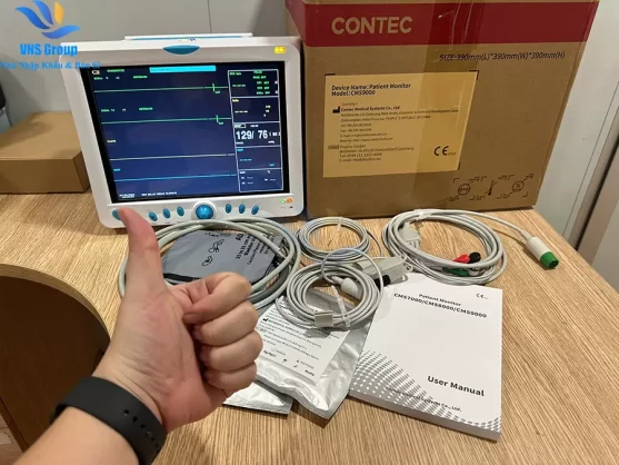 Máy Theo Dõi Bệnh Nhân 5 Thông Số Contec CMS9000