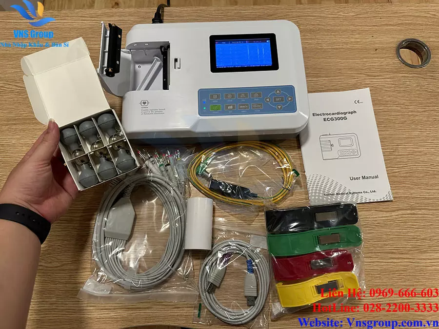 Ưu điểm của máy điện tim 3 cần Ưu điểm của máy điện tim 3 cần