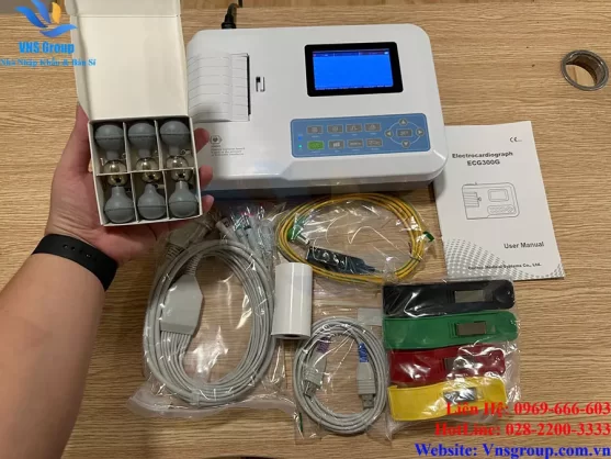 Máy Điện Tim 3 Cần Contec ECG300G