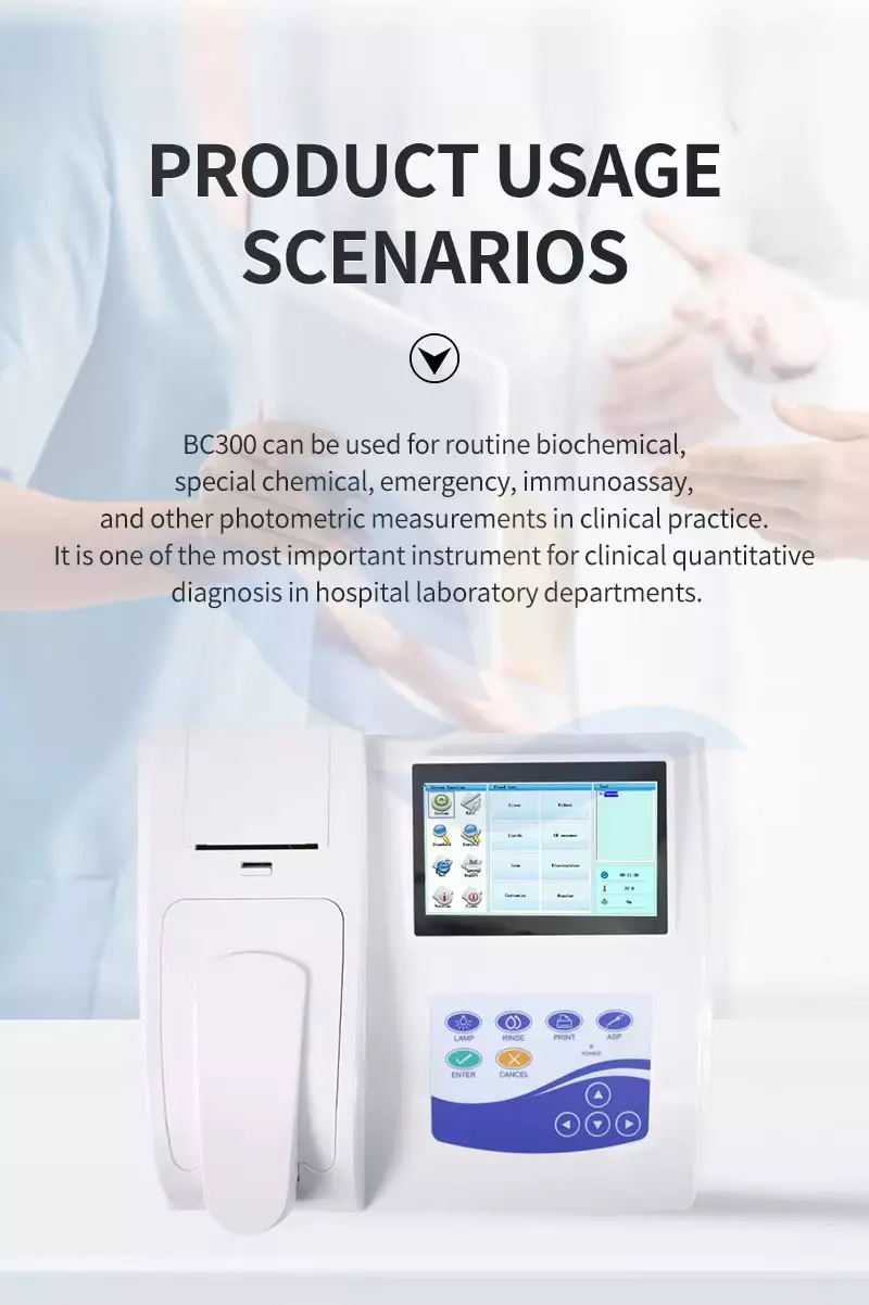 Thông Số Kỹ Thuật Máy Xét Nghiệm Sinh Hóa Bán Tự Động Contec BC300