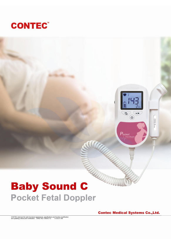 Máy Nghe Tim Thai Doppler Tim Thai Contec Baby sound C Máy Nghe Tim Thai Doppler Tim Thai Contec Baby sound C