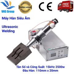 Bộ Máy Hàn Siêu Âm 15Khz 2500W PLC Digital