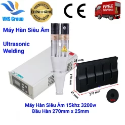 Alternative view of Bộ Máy Hàn Siêu Âm 15Khz 3200W PLC Digital