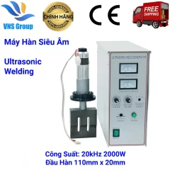 Máy Hàn Nhựa Siêu Âm 20Khz 2000W Horn 110mm x 20mm