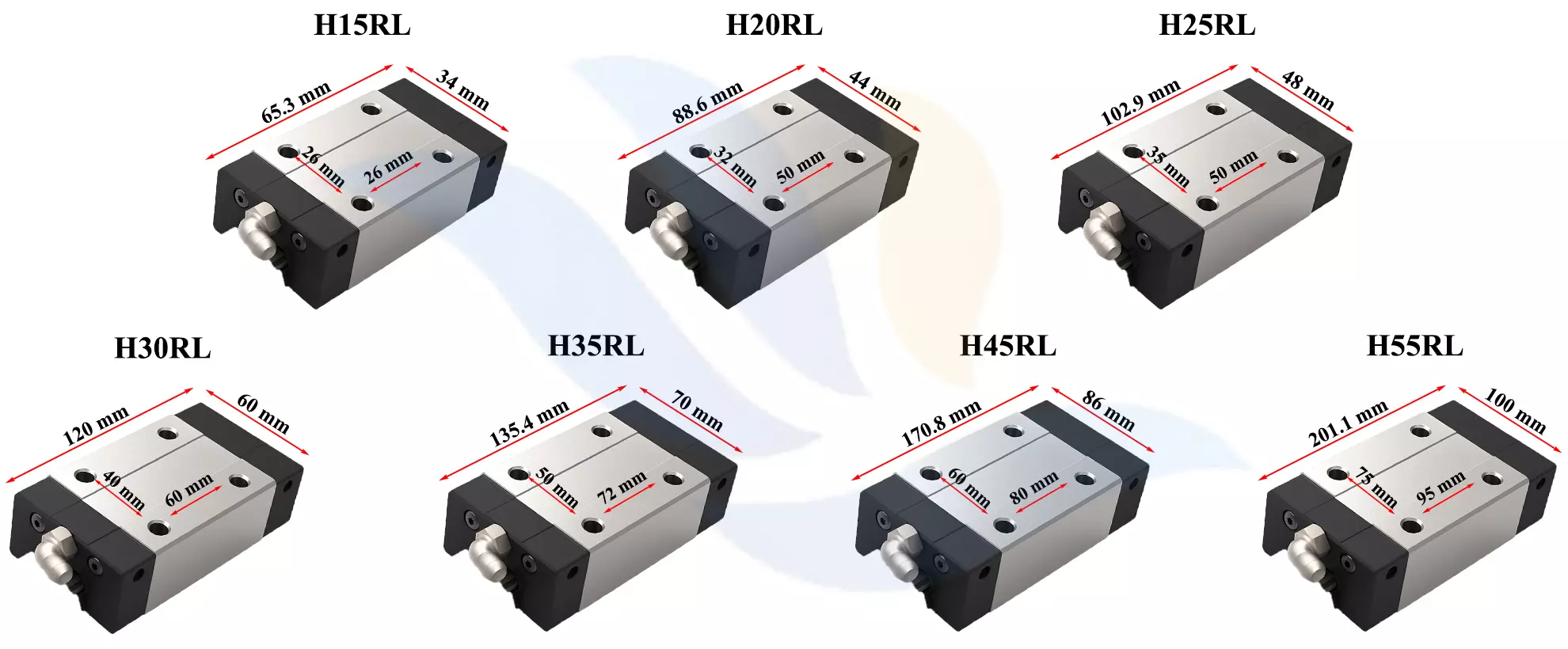 Con Trượt Vuông WON H55RL - Ảnh 5