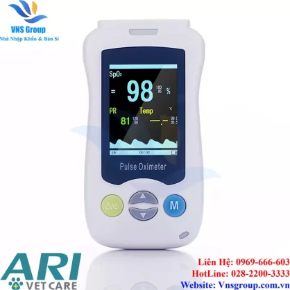 Máy Đo Nồng Độ Oxy Cầm Tay Thú Y ARI VET-M2