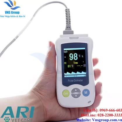 Máy Đo Nồng Độ Oxy Cầm Tay Thú Y ARI VET-M2