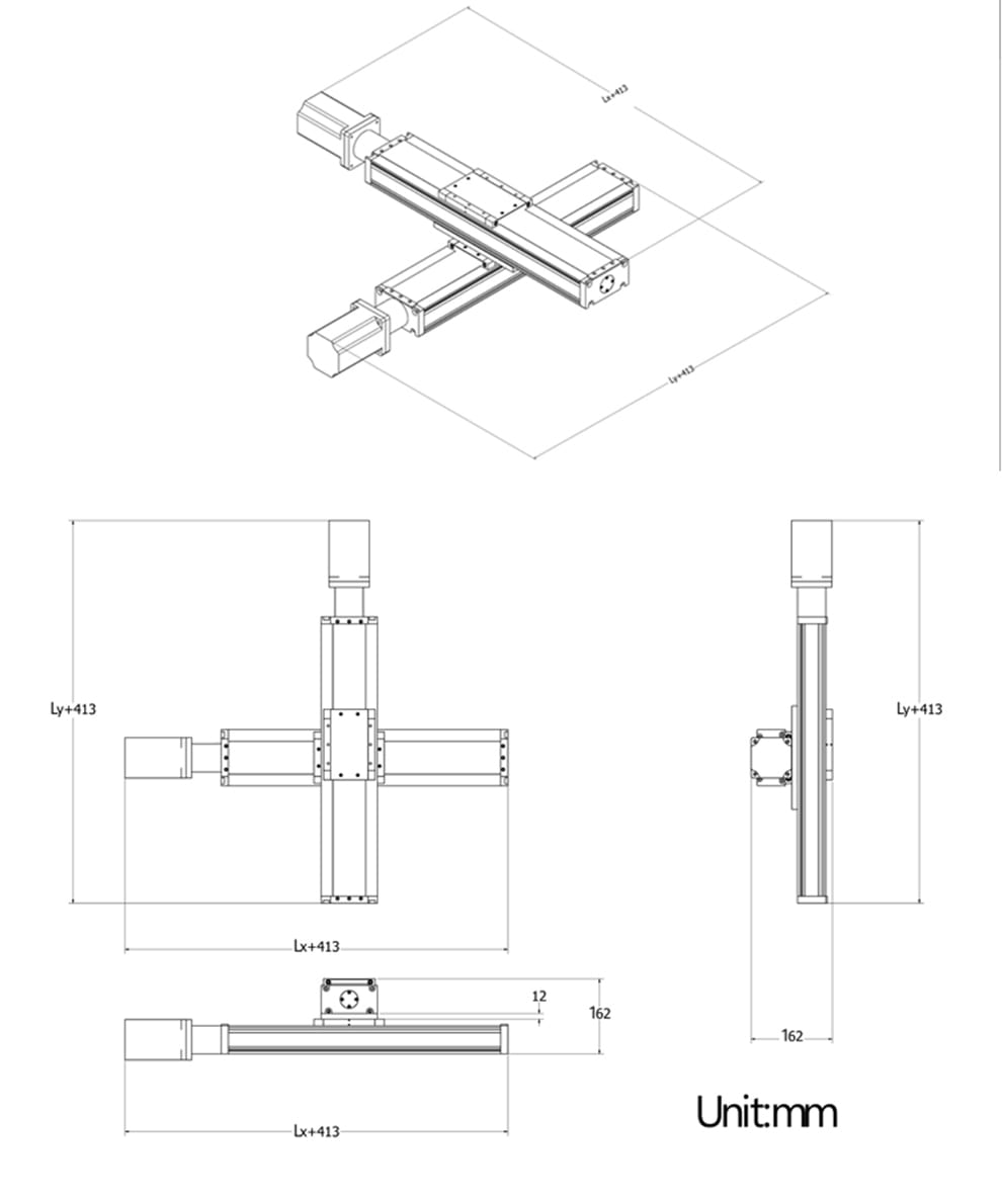 Bộ Thiết Bị Truyền Động - FLS120XY-S
