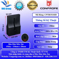 Búa Hàn 15khz 110mm